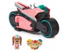 LA SUPER PAT PATROUILLE LE FILM : LIBERTY ET LA PAT PAROUILLE JUNIOR + MOTO SIDE CAR TRANSFORMABLE - FIGURINE CHIEN - VEHICULE DE LUXE - PAW PATROL - SPIN MASTER - 20143576