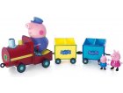 LE TRAIN DE PAPY PIG AVEC 3 PERSONNAGES - FIGURINES - MONDE IMAGINAIRE PEPPA PIG