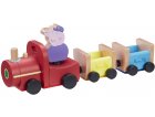 LE TRAIN EN BOIS DE PEPPA PIG + FIGURINE PPY PIG - GIOCHI PREZIOSI - MONDE MINIATURE PEPPA LE COCHON