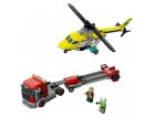 LEGO CITY 60343 LE TRANSPORT DE L'HELICOPTERE DE SECOURS