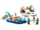 LEGO CITY 60377 LE BATEAU D'EXPLORATION SOUS-MARINE