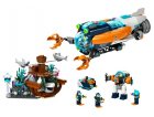 LEGO CITY 60379 LE SOUS-MARIN D'EXPLORATION EN EAUX PRODONDES