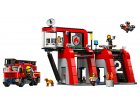 LEGO CITY 60414 LA CASERNE ET LE CAMION DE POMPIERS