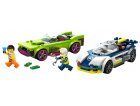 LEGO CITY 60415 LA COURSE POURSUITE ENTRE LA VOITURE DE POLICE ET LA SUPER VOITURE