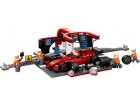LEGO CITY 60443 ARRET AU STAND DE F1 AVEC VOITURE FERRARI