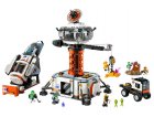 LEGO CITY SPACE 60434 LA STATION SPATIALE ET LA BASE DE LANCEMENT DE FUSEES