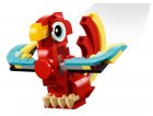 LEGO CREATOR 31145 LE DRAGON ROUGE