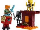 LEGO MINECRAFT 21266 LA BATAILLE DE LA LAVE DU NETHER
