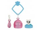 LITTLEST PETSHOP COLLECTION SURPRISE SERIE 2 : OURS POLAIRE N 2-B47 + HABITAT + ACCESSOIRE - HASBRO - E2875
