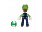 LUIGI AVEC CHAMPIGNON VERT 1UP : FIGURINE SUPER MARIO 11 CM - FIGURINE NINTENDO ARTICULE - JAKKS