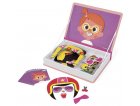 MAGNETI'BOOK CRAZY FACES FILLE - JANOD - J02717 - JEU EDUCATIF MAGNETIQUE, AIMANTE