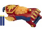 MAIN CAPTAIN MARVEL AVEC LANCE FLECHETTES NERF POWER MOVES - AVENGERS SUPER-HEROS - E7378