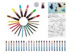 MALLETTE DE COLORIAGE REINE DES NEIGES 51 PIECES - DISNEY FROZEN - COFFRET ARTISTIQUE