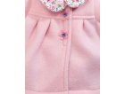 MANTEAU D'HIVER ROSE 28/35 CM - HELESS - HABIT POUPON (27)