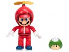 MARIO HELICE AVEC CHAMPIGNON VERT : FIGURINE SUPER MARIO 11 CM - FIGURINE NINTENDO ARTICULE - JAKKS