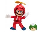 MARIO HELICE AVEC CHAMPIGNON VERT : FIGURINE SUPER MARIO 11 CM - FIGURINE NINTENDO ARTICULE - JAKKS