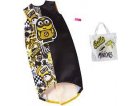 MATTEL - GHX88 - BARBIE - ACCESSOIRE POUPEE - JUPE BLANCHE ET NOIR MINIONS AVEC SAC ET MAIN ET BRACELET - TENUE - HABIT