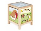 MAXI LOOPING JARDIN - CUBE MULTI-ACTIVITES EN BOIS - JANOD - J08165