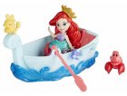 MINI PRINCESSE : ARIEL LA PETITE AVEC SEBASTIEN ET SON BATEAU - HASBRO E0246 - DISNEY PRINCESSES - POUPEE