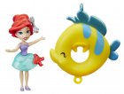 MINI PRINCESSE : ARIEL LA PETITE SIRENE ET SA BOUEEE POLOCHON - HASBRO B8939 - DISNEY PRINCESSES - POUPEE