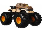 MONSTER TRUCKS OVERSIZED : JURASSIC WORLD TYRANNOSAURUS REX - VOITURE DINO BRUN - VEHICULE ECHELLE 1:24 - SPIN MASTER - GWK96