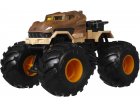 MONSTER TRUCKS OVERSIZED : JURASSIC WORLD TYRANNOSAURUS REX - VOITURE DINO BRUN - VEHICULE ECHELLE 1:24 - SPIN MASTER - GWK96