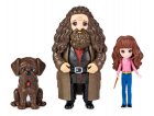 PACK AMITIE FIGURINES MAGICAL MINIS HARRY POTTER : HERMIONE GRANGER, RUBEUS HAGRID, FANG - WIZARDING WORLD - SPIN MASTER - 20133241