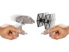 PACK DE 2 VAISSEAUX STAR WARS TIE FIGHTER ET MILLENNIUM FALCON 7.5CM - HOT WHEELS - MATTEL - CGW95