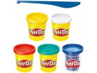 PACK DE 5 POTS DE PATE A MODELER BLEU PAILLET PLAY-DOH - HASBRO - JEU 