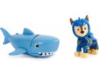 PAT PATROUILLE AQUA PUPS CHASE ET SON REQUIN - FIGURINE CHIEN - PAW PATROL - SPIN MASTER - 20139319