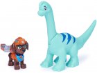 PAT PATROUILLE DINO RESCUE ZUMA ET SON BRONTOSAURE + DINOSAURE MYSTERE - FIGURINE CHIEN - PAW PATROL - SPIN MASTER - 20129716