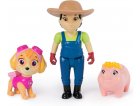 PAT PATROUILLE FERMIERE YUMI ET SON COCHON + CHIENNE STELLA - 3 FIGURINES - PAW PATROL - SPIN MASTER - 20148187