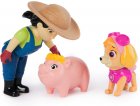 PAT PATROUILLE FERMIERE YUMI ET SON COCHON + CHIENNE STELLA - 3 FIGURINES - PAW PATROL - SPIN MASTER - 20148187