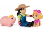 PAT PATROUILLE FERMIERE YUMI ET SON COCHON + CHIENNE STELLA - 3 FIGURINES - PAW PATROL - SPIN MASTER - 20148187