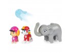 PAT PATROUILLE JUNGLE PUPS  MARCUS ET STELLA ET UN ELEPHANT + 2  ACCESSOIRES - FIGURINE CHIEN - PAW PATROL - SPIN MASTER - 20144813