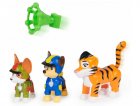 PAT PATROUILLE JUNGLE PUPS TRACKER ET CHASE ET UN TIGRE + 2 ACCESSOIRES - FIGURINE CHIEN - PAW PATROL - SPIN MASTER - 20144812