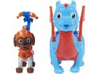 PAT PATROUILLE KNIGHTS RESCU ZUMA ET DRAGON RUBY BLEU ET ORANGE - FIGURINE CHIEN - PAW PATROL - SPIN MASTER - 20135930