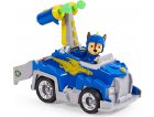 PAT PATROUILLE KNIGHTS RESCUE : CHASE ET SA VOITURE DE POLICE - FIGURINE CHIEN - VEHICULE DE LUXE - PAW PATROL - SPIN MASTER - 20135917