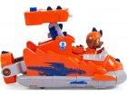 PAT PATROUILLE KNIGHTS RESCUE : ZUMA ET SON  HOVERCRAFT - FIGURINE CHIEN - VEHICULE DE LUXE - PAW PATROL - SPIN MASTER - 20135922