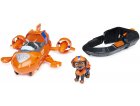 PAT PATROUILLE LE FILM : ZUMA AVEC SON HOVERCRAFT TRANSFORMABLE - FIGURINE CHIEN - VEHICULE DE LUXE - PAW PATROL - SPIN MASTER - 20133391