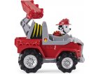 PAT PATROUILLE MARCUS ET SON 4 X 4 TOUT TERRAIN POMPIER + DINOSAURE MYSTERE - FIGURINE CHIEN - PAW PATROL DINO RESCUE