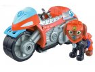 PAT PATROUILLE MOTO PUPS : ZUMA AVEC SA MOTO A RETROFRICTION - FIGURINE CHIEN - VEHICULE DE LUXE - PAW PATROL - SPIN MASTER - 20129831