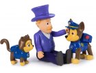 PAT PATROUILLE MR HELLINGER ET CHASE - 3 FIGURINES - CHIEN - PAW PATROL - SPIN MASTER - 20148183