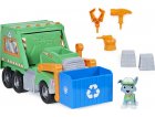 PAT PATROUILLE ROCKY AVEC GRAND CAMION DE RECYCLAGE TRANSFORMABLE - FIGURINE CHIEN - PAW PATROL - SPIN MASTER