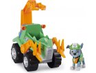 PAT PATROUILLE ROCKY AVEC SON CAMION DE RECYCLAGE + DINOSAURE MYSTERE - FIGURINE CHIEN - PAW PATROL DINO RESCUE