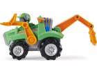 PAT PATROUILLE ROCKY AVEC SON CAMION DE RECYCLAGE + DINOSAURE MYSTERE - FIGURINE CHIEN - PAW PATROL DINO RESCUE