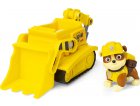 PAT PATROUILLE RUBEN AVEC SON BULLDOZER - FIGURINE CHIEN - PAW PATROL - SPIN MASTER - 20114323