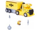 PAT PATROUILLE  X-TREME TRUCK PUPS : RUBEN ET SON CAMION CHANTIER TRANSFORMABLE AVEC SON - 2 EN 1 - FIGURINE CHIEN - VEHICULE DE LUXE - PAW PATROL