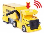 PAT PATROUILLE  X-TREME TRUCK PUPS : RUBEN ET SON CAMION CHANTIER TRANSFORMABLE AVEC SON - 2 EN 1 - FIGURINE CHIEN - VEHICULE DE LUXE - PAW PATROL