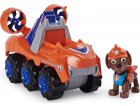 PAT PATROUILLE ZUMA AVEC SON HOVERCRAFT + DINOSAURE MYSTERE - FIGURINE CHIEN - PAW PATROL DINO RESCUE